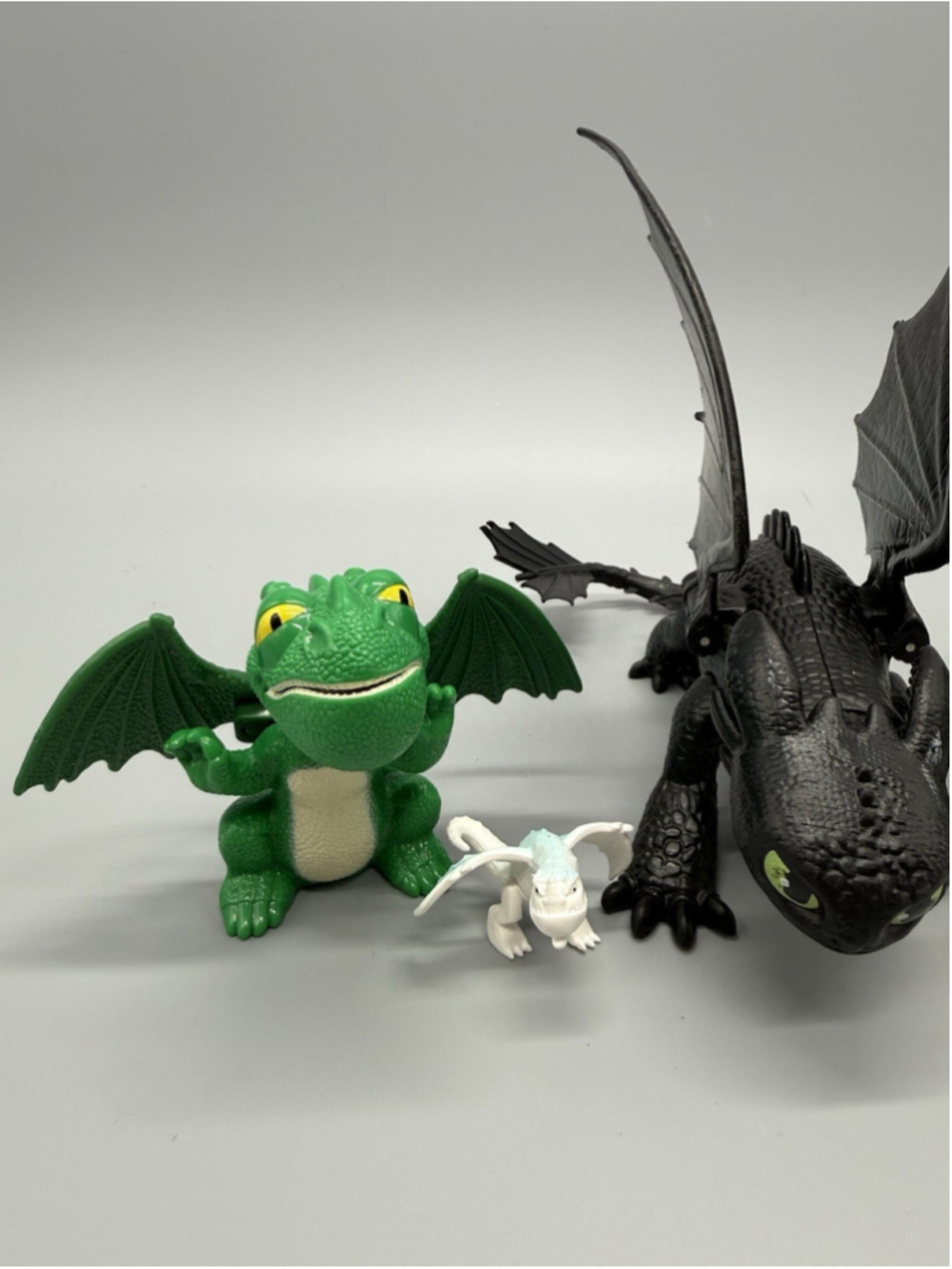 Dreamworks Dragon Toothless Snow Wraith Lightfury Barf Belch Night Terror Lot - Picture 2 of 10